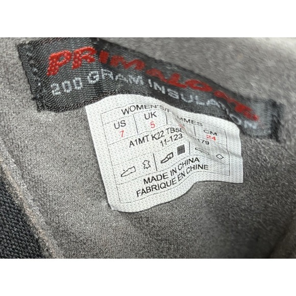 The NORTH FACE Heatseeker 200 Mid-calf Suede Water Boots Women's Size 7 No Box - Picture 7 of 7